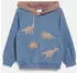 s.Oliver Hoodie mit Glitzerprint (2181200) blue