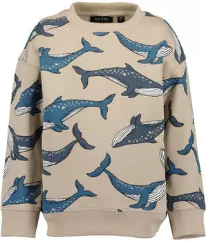 Blue Seven Sweatshirt (30801262) kiesel aop