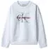 Calvin Klein CK Monogram Terry Cn Sweatshirt (CALa2j7002000007) rauchblau/karminrot/weiß
