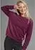 H.I.S Jeans Sweatshirt 2er-Pack bordeaux/wollweiß