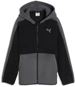 Puma Essentials Elevated Winterized Relaxed Sweat Jacket (694618-01) schwarz