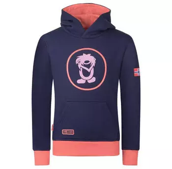 Trollkids Kids Troll Sweater deep violet/coral pink/light violet