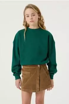Garcia Garcia Sweatshirt mit Frontprint Regular Fit forest leaf