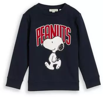 Tom Tailor Sweatshirt mit Print (1035202) dunkelblau/wei&szlig;