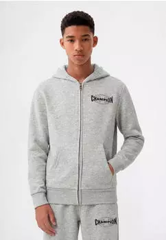 Champion BASICS Fleece Full Zip Kapuzensweatjacke (307255) noxm