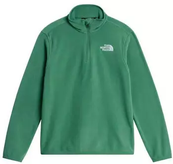 The North Face Glacier Fleece mit 1/4 langem RV Jugendliche (NF0A8CVGG571005) dimmed algae