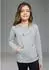 Bruno Banani Sweatshirt mit Rundhalsausschnitt und Folienprint (65028626) graumeliert