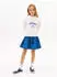 Tommy Hilfiger Girls High Rib Hem Crew Neck Sweatshirt Regular Fit (KG0KG08992) ancient weiß/dunkelblau