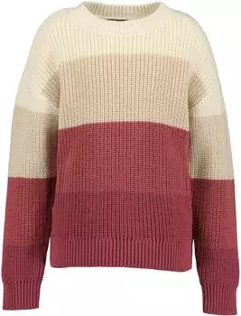 Blue Seven Strickpullover Blockstreifen (48014457) sanftes wei&szlig;/bunt