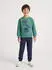 Blue Seven Sweatshirt Lockere Passform (43153810) blau/tanne