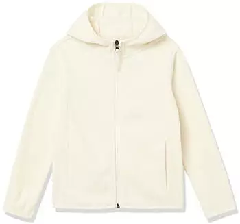 Amazon Essentials Fleece-Kapuzenpullover mit Reißverschluss (AE-G-FW20-OTW-118) elfenbein