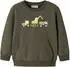 Name It NMMVUGO Sweatshirt gelb/dunkelgrau/oliv/weiß