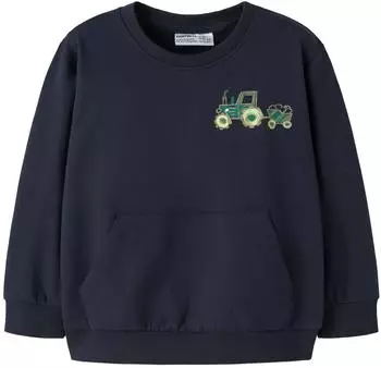 Name It NMMVUGO Sweatshirt navy/grün/oliv/apfel