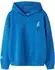 Name It NKFLENA LS SWE WH BRU BOX PS Kapuzensweatshirt Regular Fit azur/schwarz/weiß