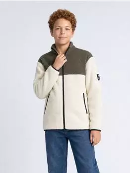 Petrol Industries Forgehaven Sweatshirt Relaxed Fit (B-3060-SWC387) stone white