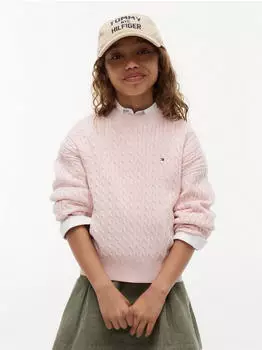 Tommy Hilfiger Cable Sweater Strickpullover whimsy pink