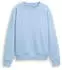 Tom Tailor Oversize Sweatshirt mit Rückenprint und Rippbündchen (1048556) hellblau/basaltgrau