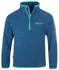 Trollkids Kids Nordland Half Zip Fleece Sweatshirt (707-200) midnight blue/dark mint