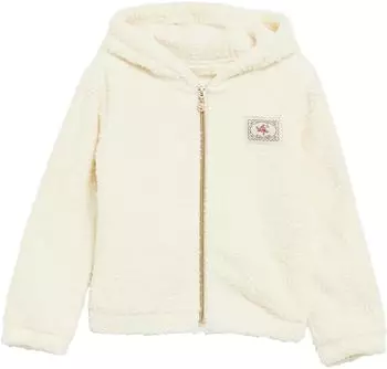 s.Oliver Sweatshirt Jacke Teddy-Fleece mit Kapuze (2183879) beige