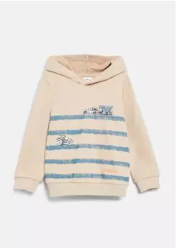 s.Oliver Hoodie mit Glitzerprint (2183177) sand