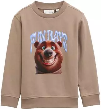 Tom Tailor Sweatshirt mit Print (1047505) mellow brown