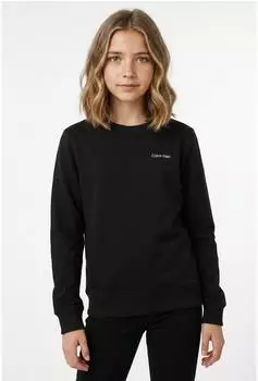 Calvin Klein Small Monogram Hoodie Sweatshirt pvh schwarz
