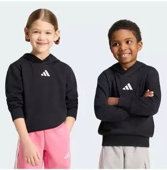 Adidas Essentials Kids Hoodie Sweatshirt (JC9772) schwarz/weiß