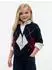 Tommy Hilfiger Strickjacke mit Wolle Regular Fit ecru/marine/rubinrot