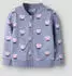 Name It NMFOLINIAS LS SWE CARD BRU PB Sweatjacke (49686030) lavender icing/lila/rosa/weinrot