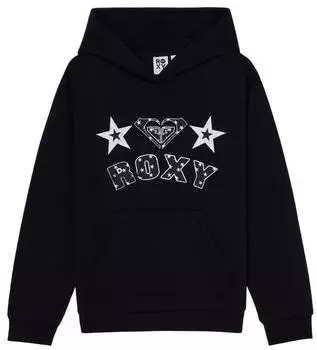 Roxy Surf Feeling Brushed Hoodie (ERGFT04055-KVJ0) anthracite
