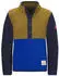 Trollkids Kid's Flekkefjord Half Zip spruce green/royal blue