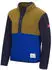 Trollkids Kid's Flekkefjord Half Zip spruce green/royal blue