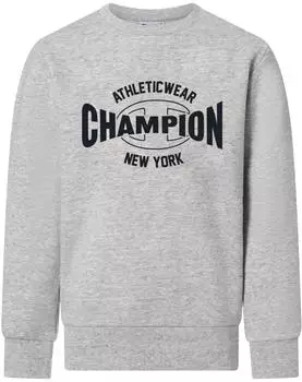 Champion Sportwear Crewneck Sweatshirt Standard Fit (307254) grey melange