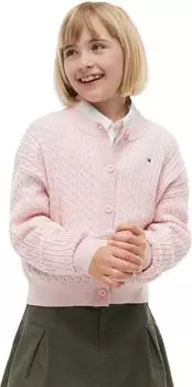 Tommy Hilfiger Strickjacke (KG0KG09076) rosa