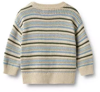 Wheat Harlow Jacquard Pullover Regular Fit (51719326) sanftes wei&szlig;
