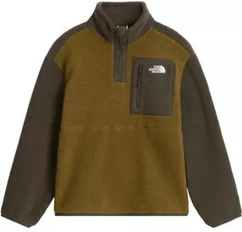 The North Face Teen Yumiori 1/4 Zip Jacket Strickfleece-Pullover (NF0A8J61) caraway seed/new taupe