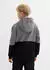 bonprix Hoodie aus weichem Baumwoll-Mix (94505995) rauchgrau/schwarz bedruckt