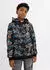 bonprix Hoodie aus weichem Baumwoll-Mix (25158629) schwarz graphisch