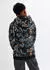 bonprix Hoodie aus weichem Baumwoll-Mix (25158629) schwarz graphisch