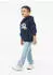 s.Oliver Kapuzensweatshirt mit Frontprint (2183179) blau