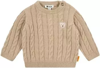 Steiff Pullover B&auml;r Zopfmuster beige (L0026213591717)