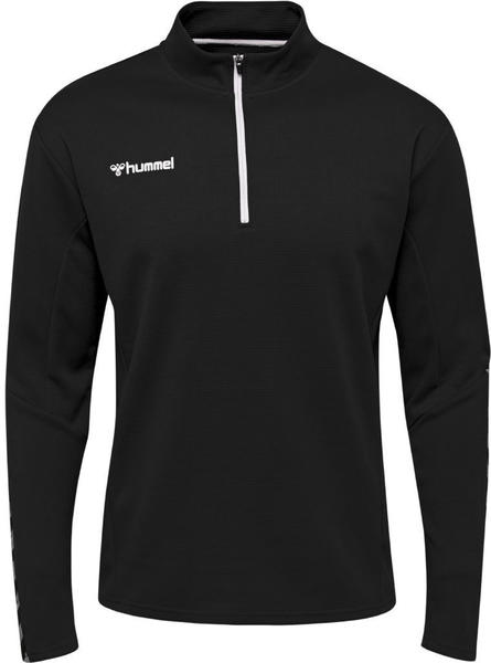 Hummel Authentic Kids Half Zip Sweatshirt black/white