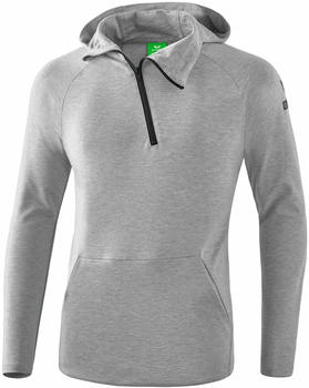 Erima Essential Hoody Sweatshirt Kids light grey melange/black