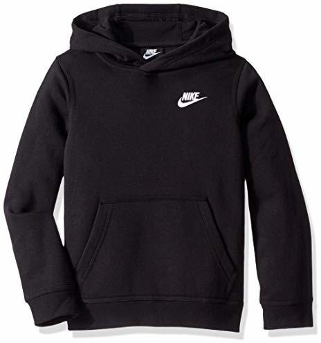 Nike Sportwear Club Kids' Pullover Hoodie black/white