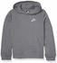 Nike Sportwear Club Kids' Pullover Hoodie carbon heather/white
