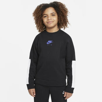 Nike Air Older Boys' Sweatshirt (DD8709) black/white/rush violet