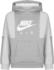 Nike Air Older Boys Pullover Hoodie (DD8712) dark grey heather/grey heather/white