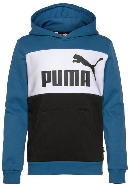 Puma ESS Colorblock Hoodie Kids (849081) lake blue