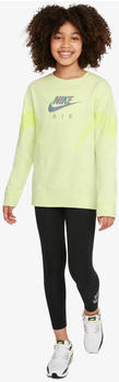 Nike Air Older Girls' French Terry Sweatshirt (DD7135) lime ice/light lemon twist