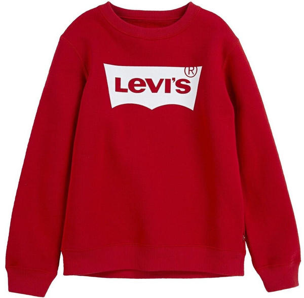 Levi's Kids LVB-Batwing Crewneck Sweatshirt (8E9079) red